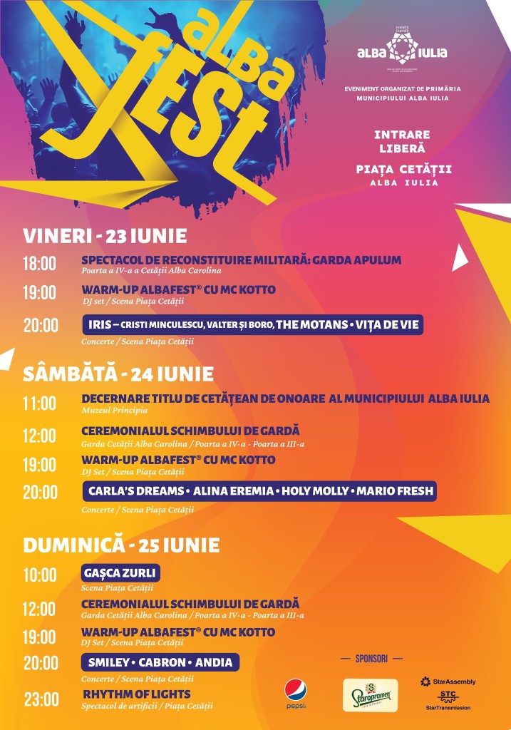 Din Judet Programul Alba Fest